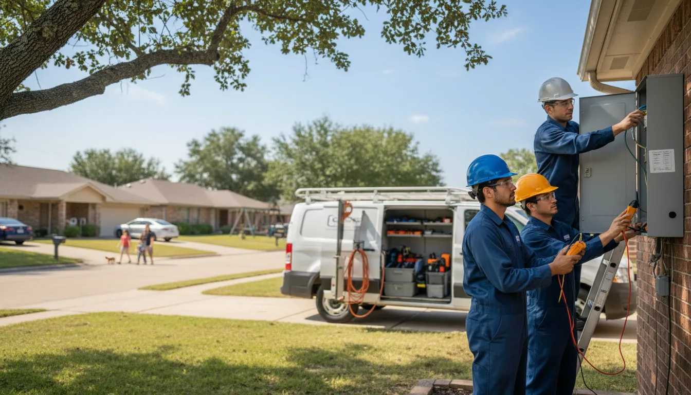 Certified electrician providing emergency electrical services in Murphys, CA